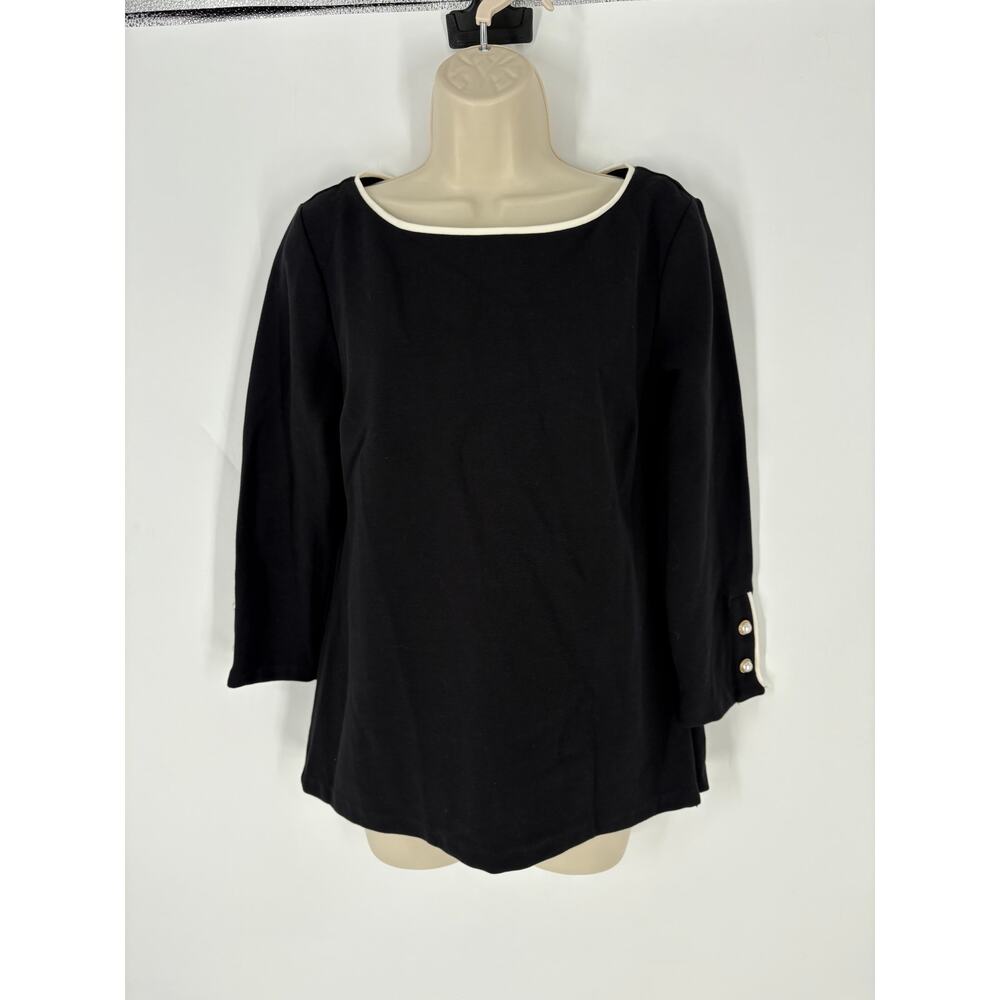 Talbots Black Women's Top (B14)